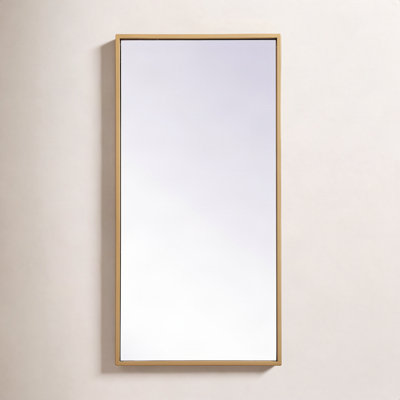 Sabine Metal Rectangle Wall Mirror