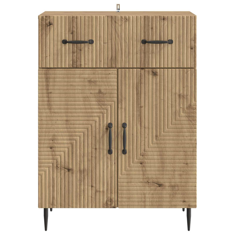 64 cm W Sideboard, Brown