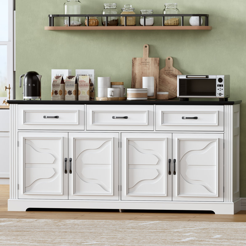 Buffet 66 "avec 4 portes et 3 tiroirs
