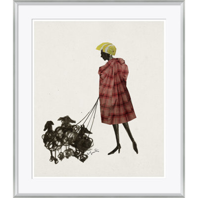 Textile Women In Fashion Giclee Print