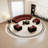 Semi-circular arc  negotiating sofa