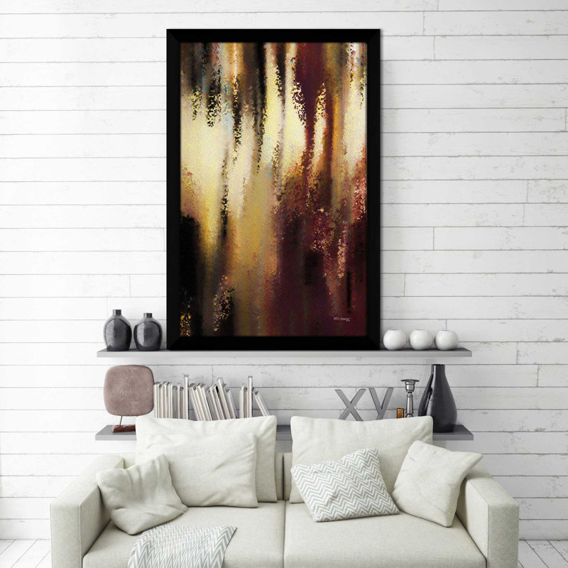 «Ecclesiaste» par Mark Lawrence - Eternity In Our Hearts, Cadre noir, H 27,5 po x l 21,5 po x P 0,75 po