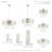 Eraman 4-Light Dimmable Drum Chandelier-416356759-491219224