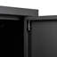 Armoire de rangement en acier, armoire de rangement en métal avec portes verrouillables-487631213