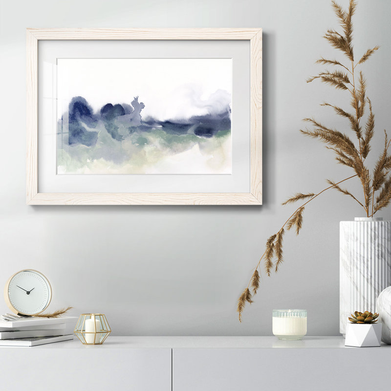Lake Fog I, Blanc, H 18 po x l 26 po x P 1,5 po