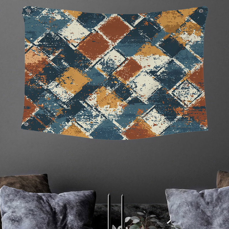 Tapisserie murale Argyle, H 88 po x l 104 po