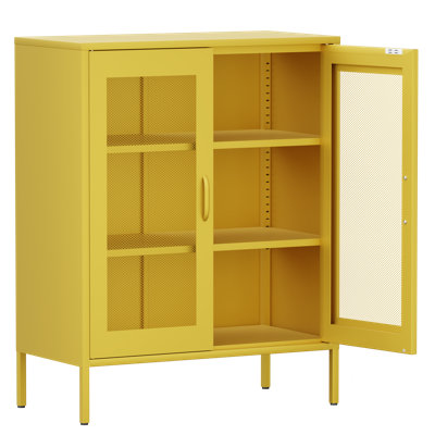 31.5'' Wide 3 - Shelf Storage Cabinet