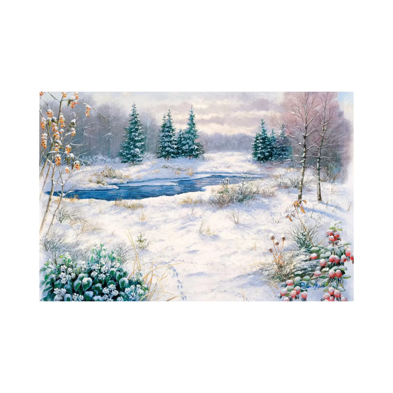 Winter Time by Peter Motz - Wrapped Canvas Print, 66.04 cm H x 45.72 cm W x 1.91 cm D