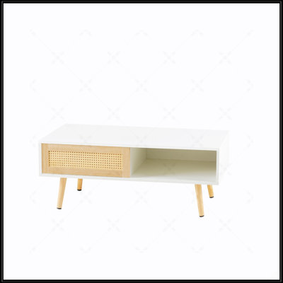 41.34" Rattan Coffee Table