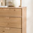 Yarber Groove 3 Drawer Solid Wood Chest-1539599701