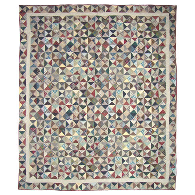 Kaleidoscope Cotton Geometric Shapes Quilt