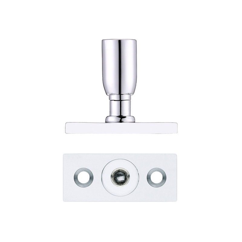 Locking Casement Stay Pin, Polished Chrome