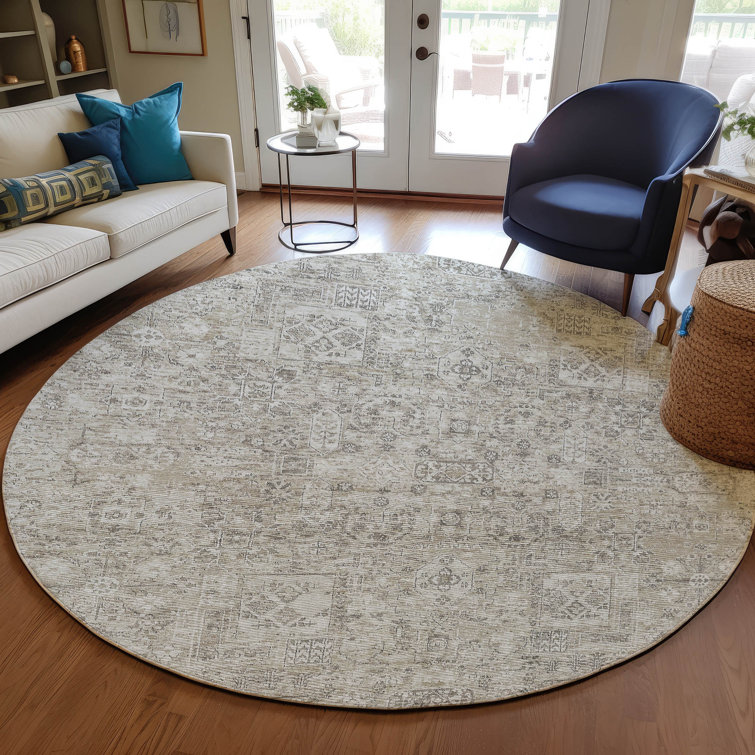 Everlee Washable Ikat Indoor / Outdoor Rug