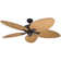 52" Palm Valley Tropical 5 Blade Ceiling Fan