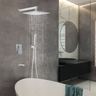 Système de douche avec valve brute