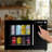 25in COUNTERTOP Beverage Refrigerator 40 Cans Touch Control 110V