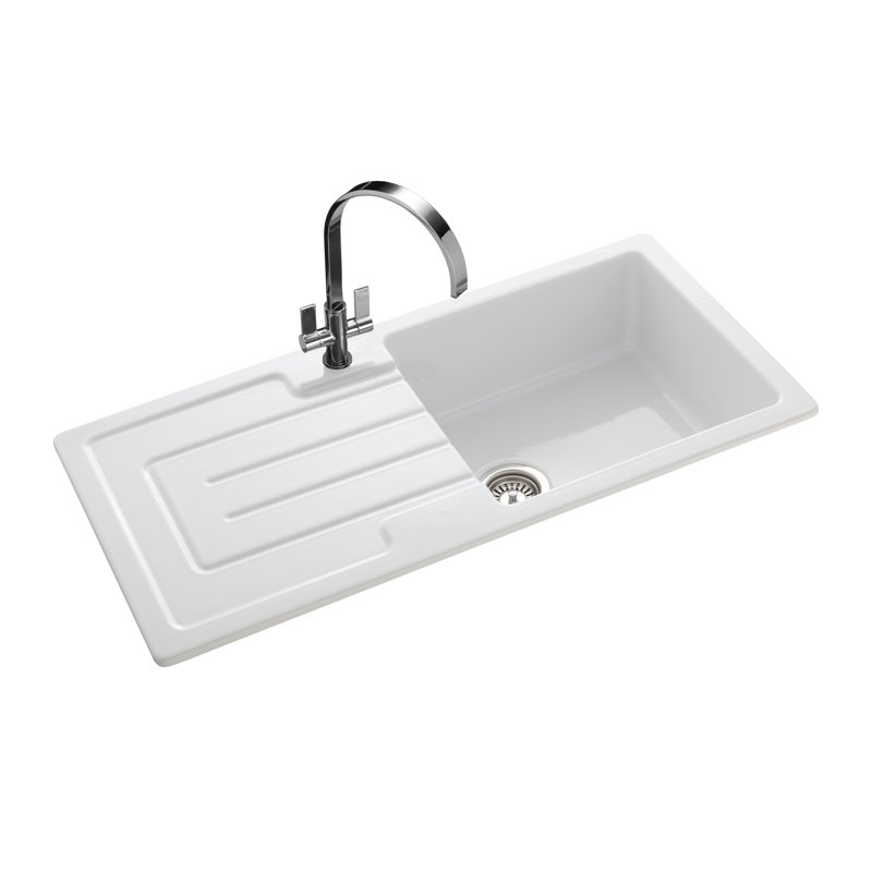 Single Bowl Inset Kitchen Sink