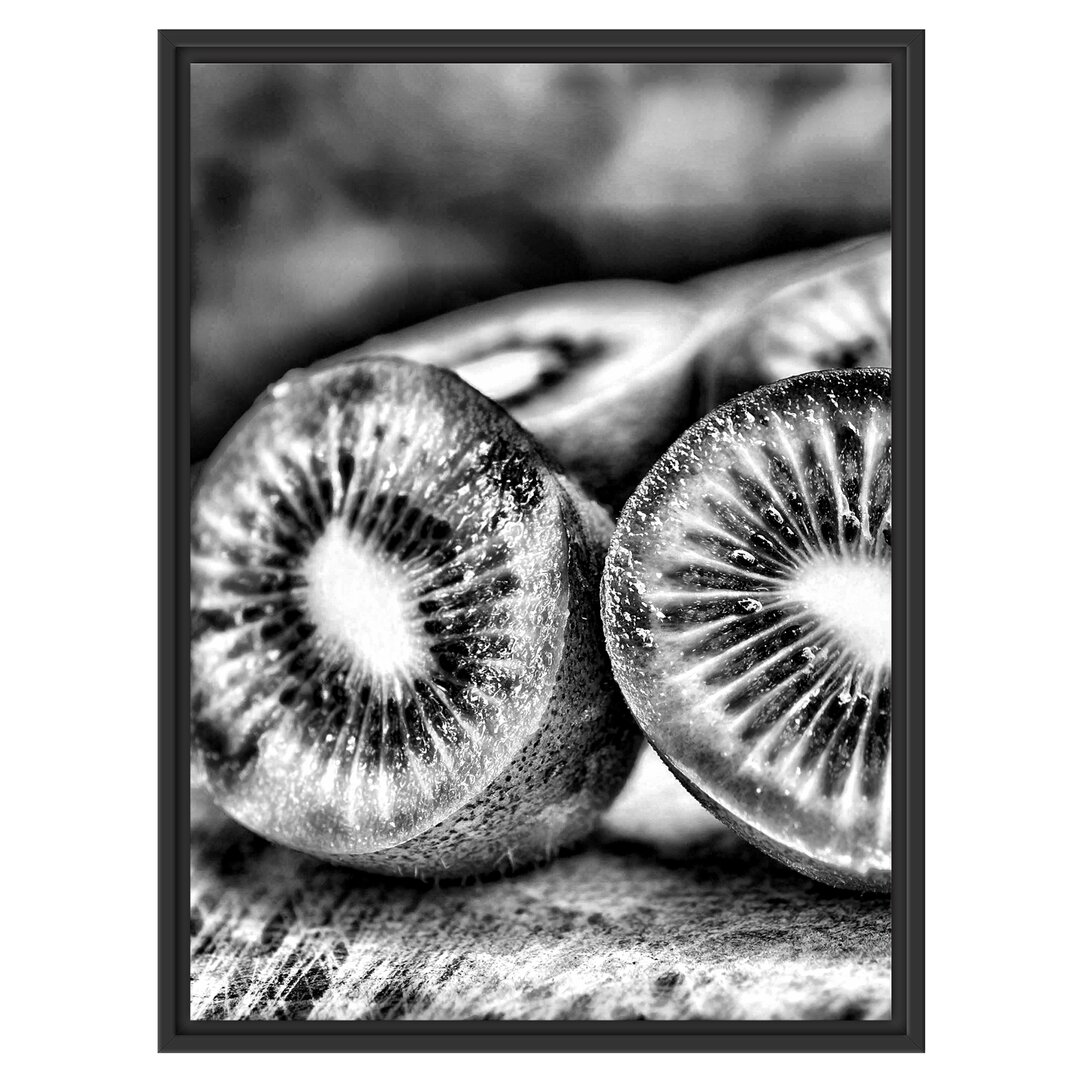 Gerahmtes Poster Kiwi Fruits