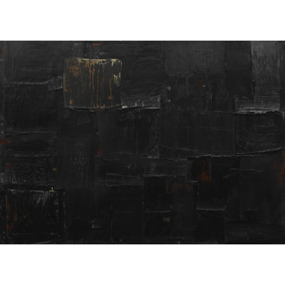 Ebony Grid Print