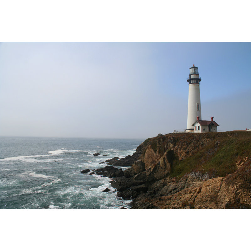 Phare de Pigeon Point par Johnauie - photographie sur toile tendue, L 36 po x H 24 po