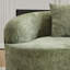 Canapé courbé avec accoudoir rond, canapé à compression avec 2 coussins, canapé pour petit espace, salon, chambre à coucher, sans assemblage-193660895