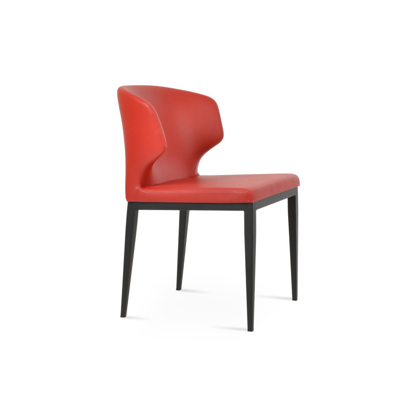 Amed Mw Side Chair, Black, PPM Grey