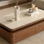 Table basse rectangulaire en pierre de style médiéval-441523542