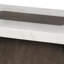 Table basse Asten, base piédestal brun noyer 48 pouces