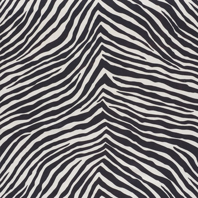 Tissu emblématique zébré