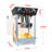 12 Oz Commercial Popcorn Maker - 850w Countertop Machine With Tempered Glass & Warming Deck (black)
