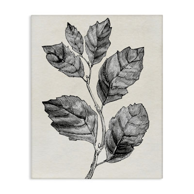 Classic Leaf Branch Cut Canvas, design by Karen Smith