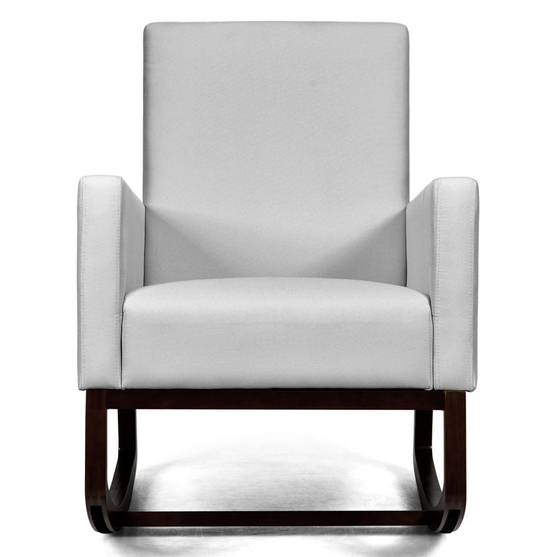 Chaise berçante Moynihan, Gris clair