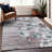 Premium Machine Washable Prisco Teal Rug-177321759