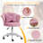 Edwardo Velvet Task Chair-1694233060-1694233058