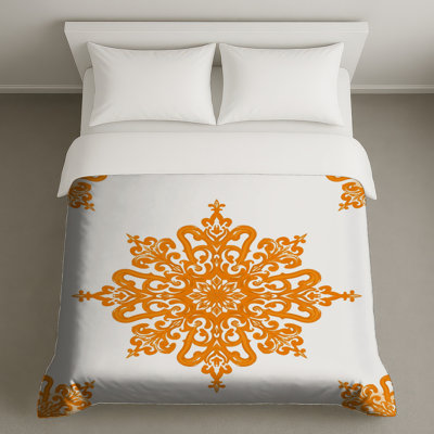 Housses de couette oranges oranges