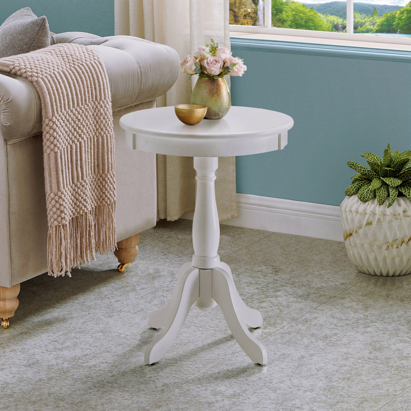 Table d'appoint avec piédestal tourné