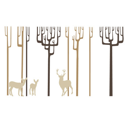 Plants & Flowers Non-Wall Damaging Wall Decal