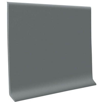 Rubber 48'' W x 4'' L Wall Base