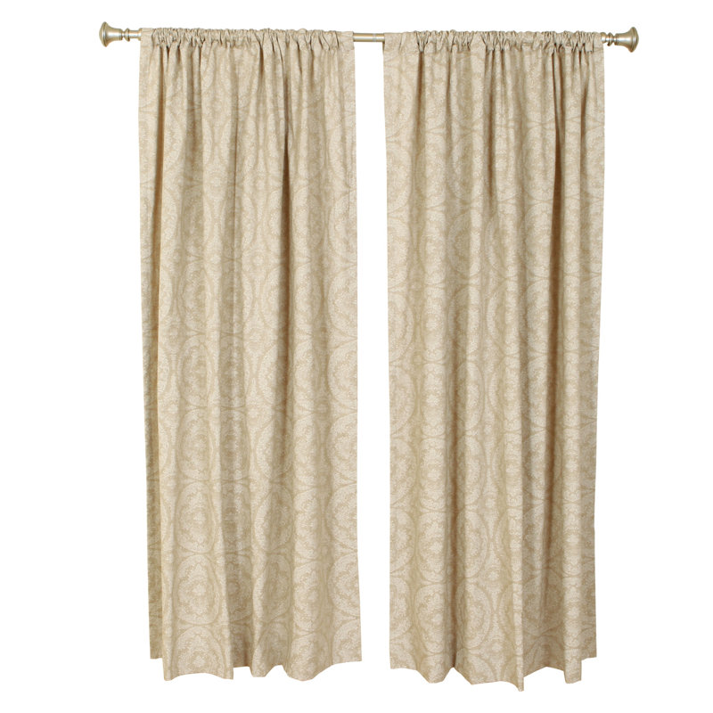Paire de rideaux obscurcissant avec passe-tringle Linen, l 50 po x L 84 po