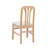 Upholstered Slat Back Side Chair-815176527