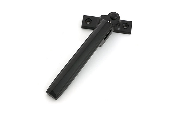Art Deco Night-Vent Locking Fastener, Aged Bronze
