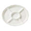 Berry & Thread 15" Crudite Platter - Whitewash