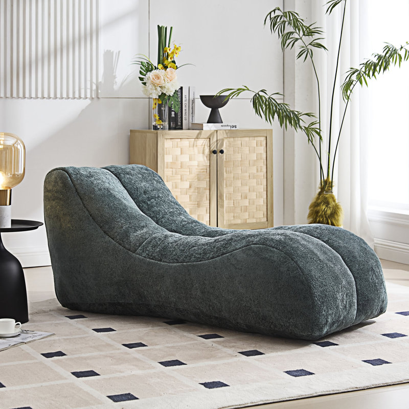 Bean Bag Sofa Chair, Light Blue