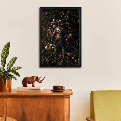 «Garden Delights», affiche encadrée par Nicebleed