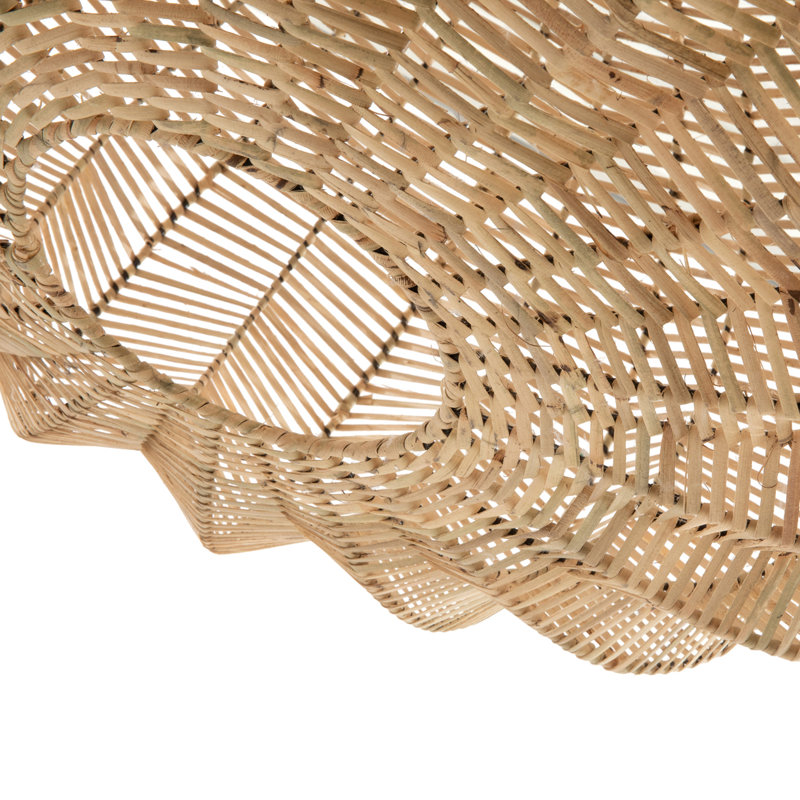 45cm H Rattan Novelty Lamp Shade ( Uno ) in Natural