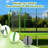 16 FT Metal & Mesh Trampoline with Ladder Black & Green