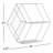Janna 3 Piece Hexagon Accent Shelf-828136397