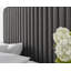 Upholstered Twill Headboard-36914338-36914342