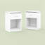 Anarie Floor Shelf Side Table Set-69906866