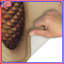 Tapis de bain géométrique Pinecone-237829544